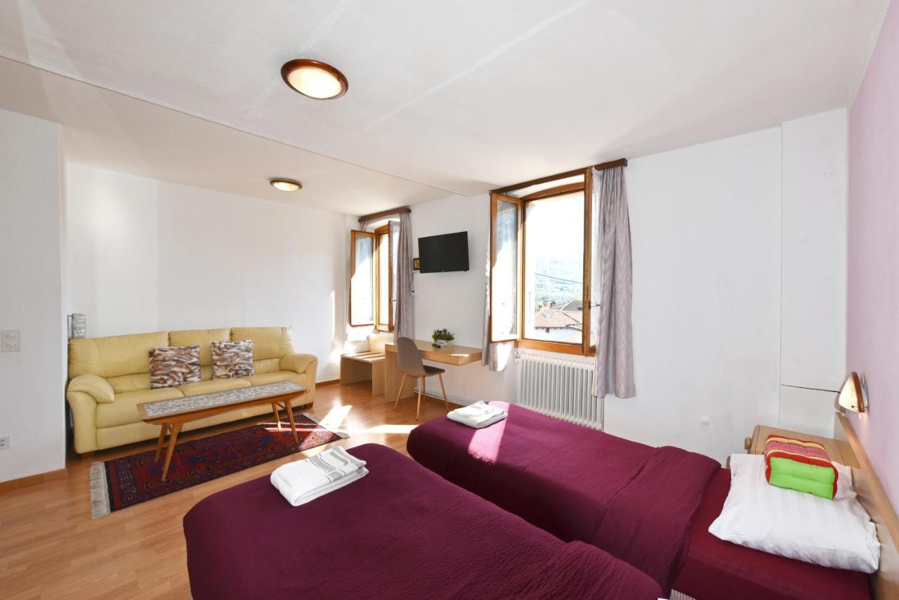 Hotel Pensione Serena Purasca Exterior photo